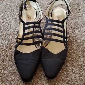 Size 9.5 kitten heel sling back